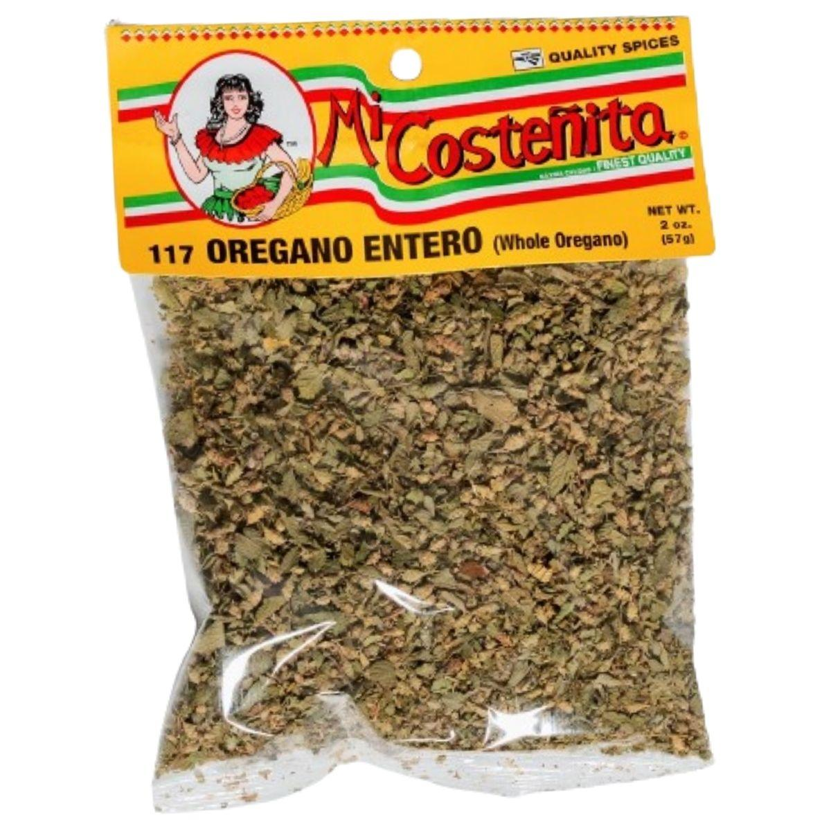 Mi Costeñita Orégano Entero — 1 oz