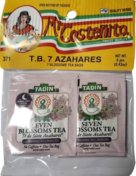 Mi Costeñita Té de Azahares en Bolsitas — 6 bolsitas