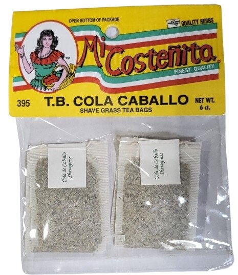 Mi Costeñita Té de Cola de Caballo en Bolsitas — 6 bolsitas