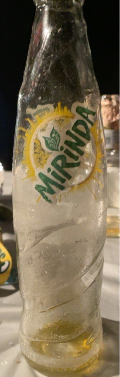Mirinda naranja botella de vidrio 12 fl oz