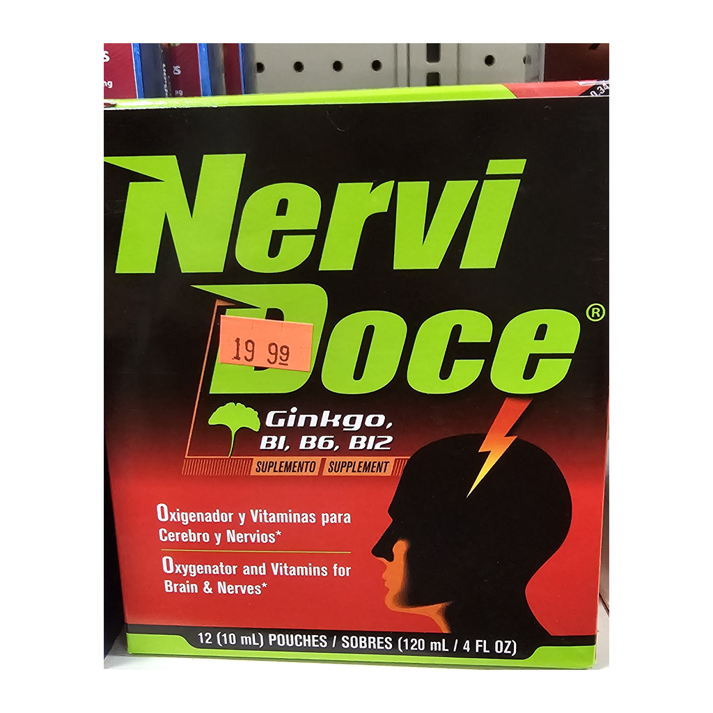 Nervi Doce Suplemento — 12 sobres de 10 mL