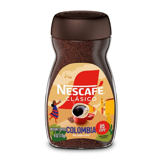 Nescafé Clásico Colombia café instantáneo — 6 oz