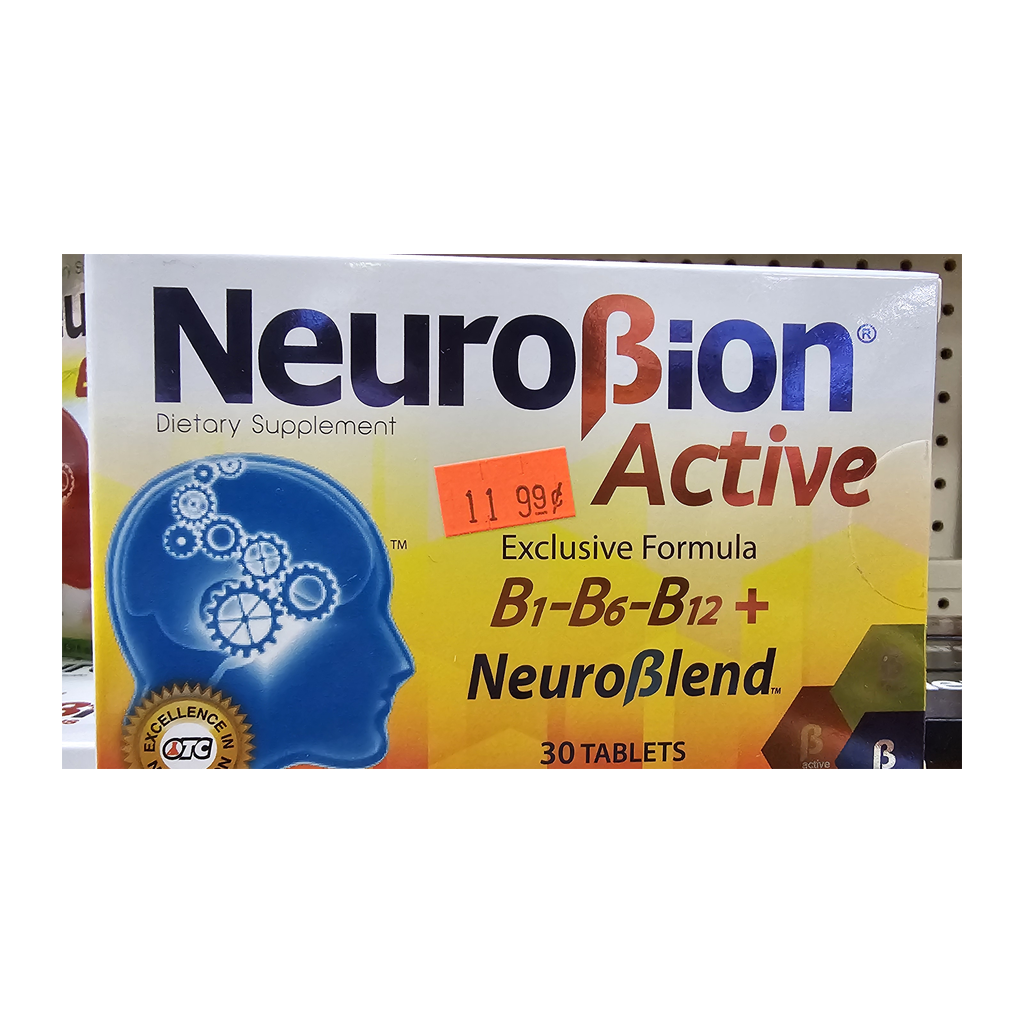 NeuroBion Active Suplemento — 30 tabletas