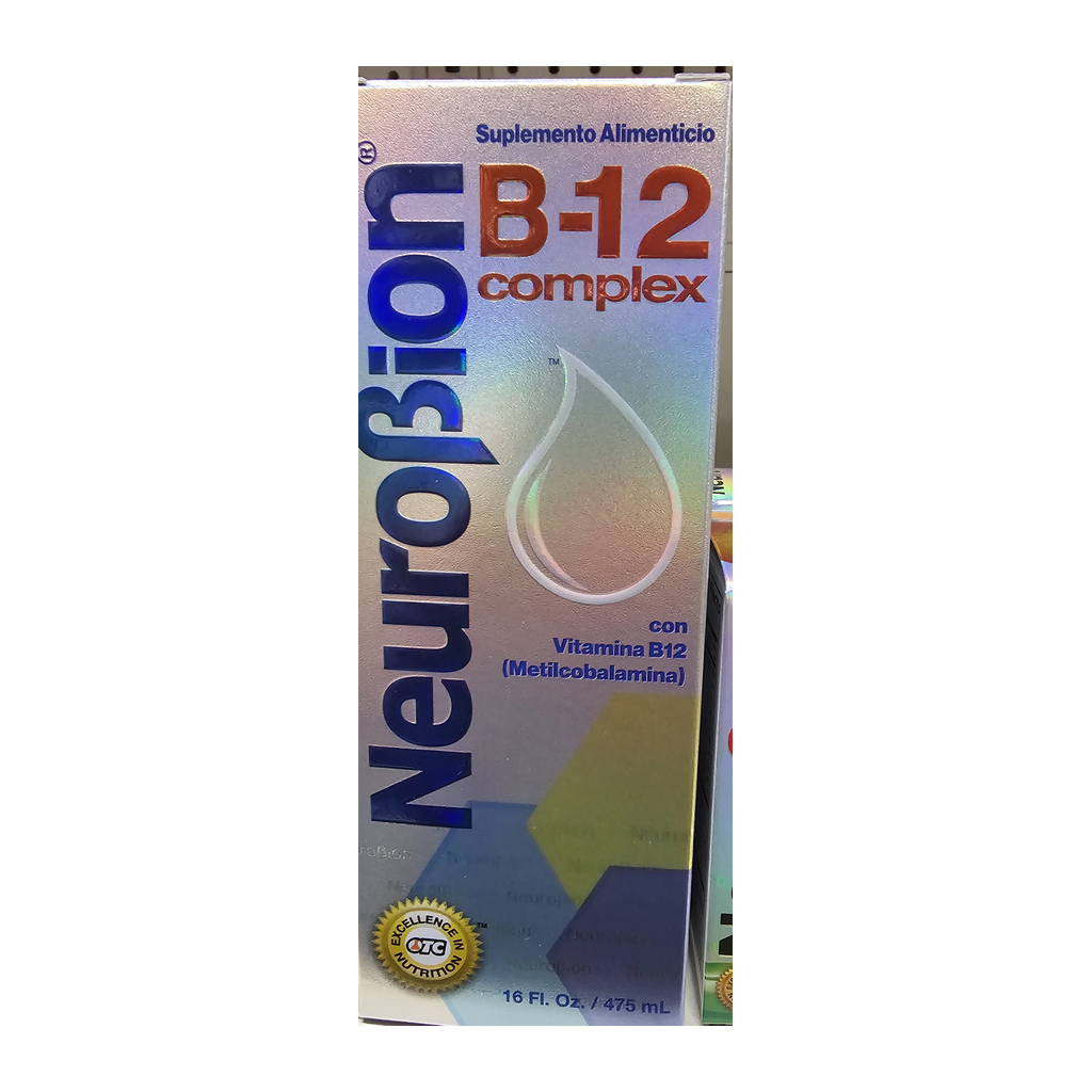 NeuroBion Complejo B12 Suplemento Líquido — 475 mL