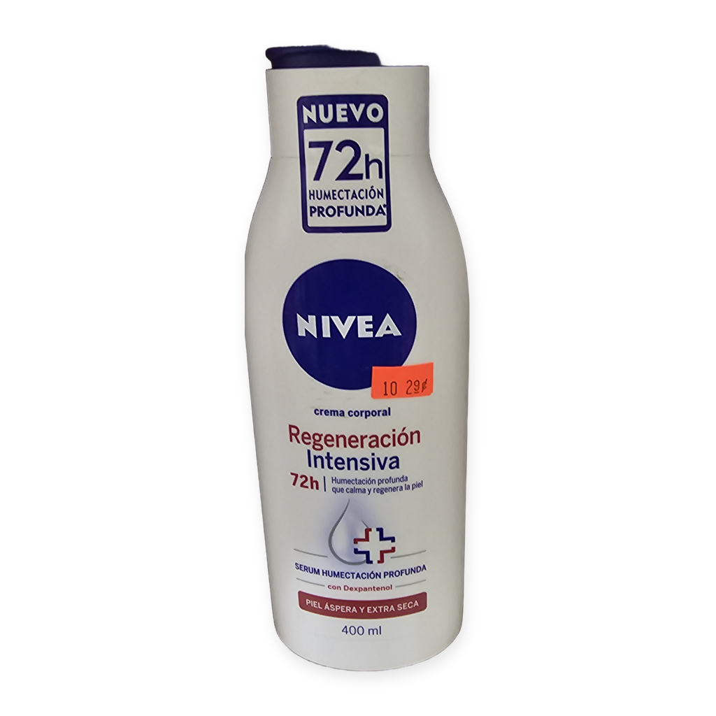 NIVEA Crema Corporal Regeneración Intensiva — 400 mL