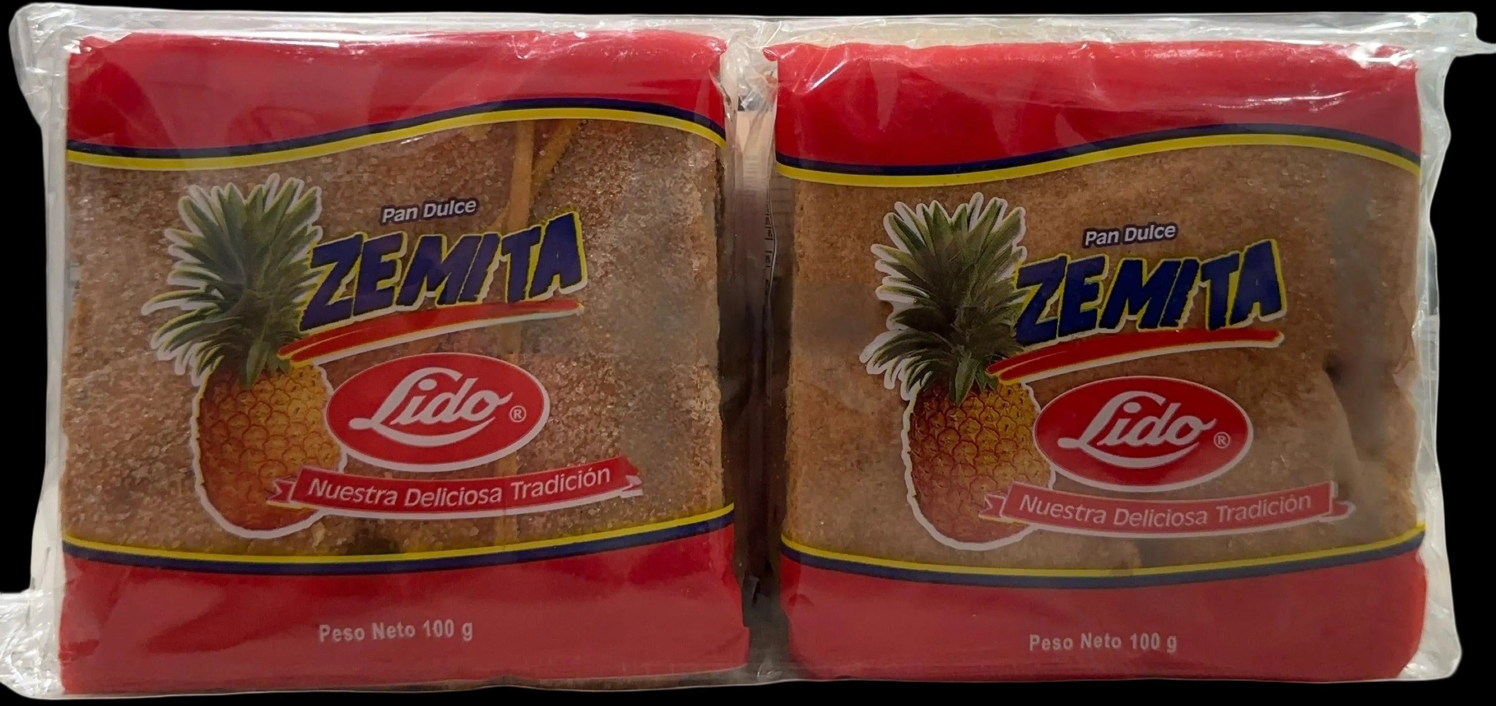 Pan dulce zemita Lido — 2 unidades × 100 g (200 g total)
