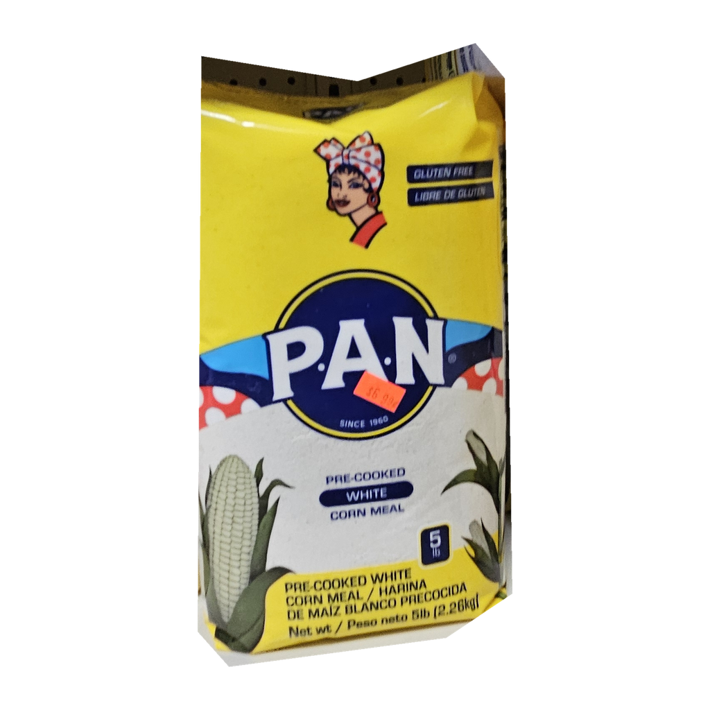 P.A.N. Harina de Maíz Blanco Precocida — 5 lb (2.27 kg)