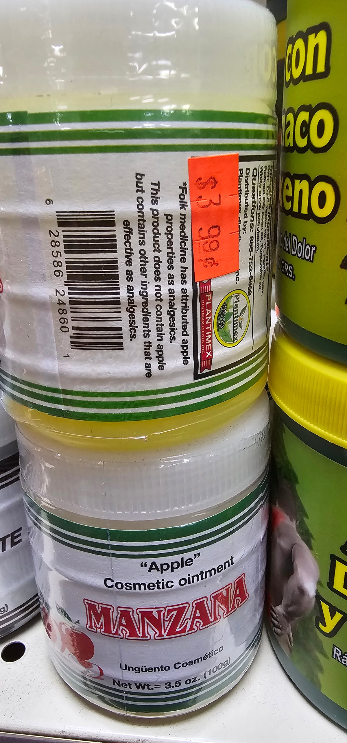 Plantimex pomada de manzana 100 g