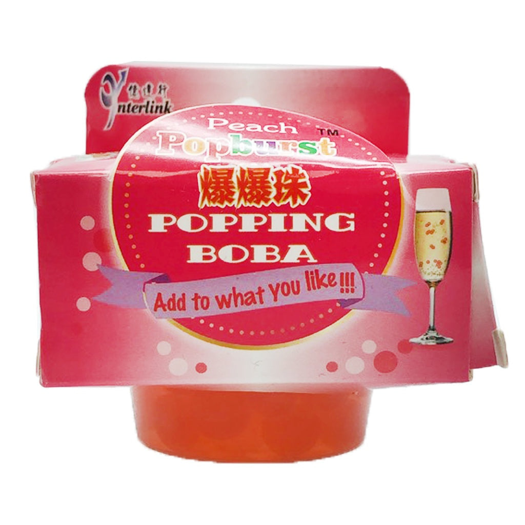 Popburst perlas de boba explosiva sabor durazno — 130 g