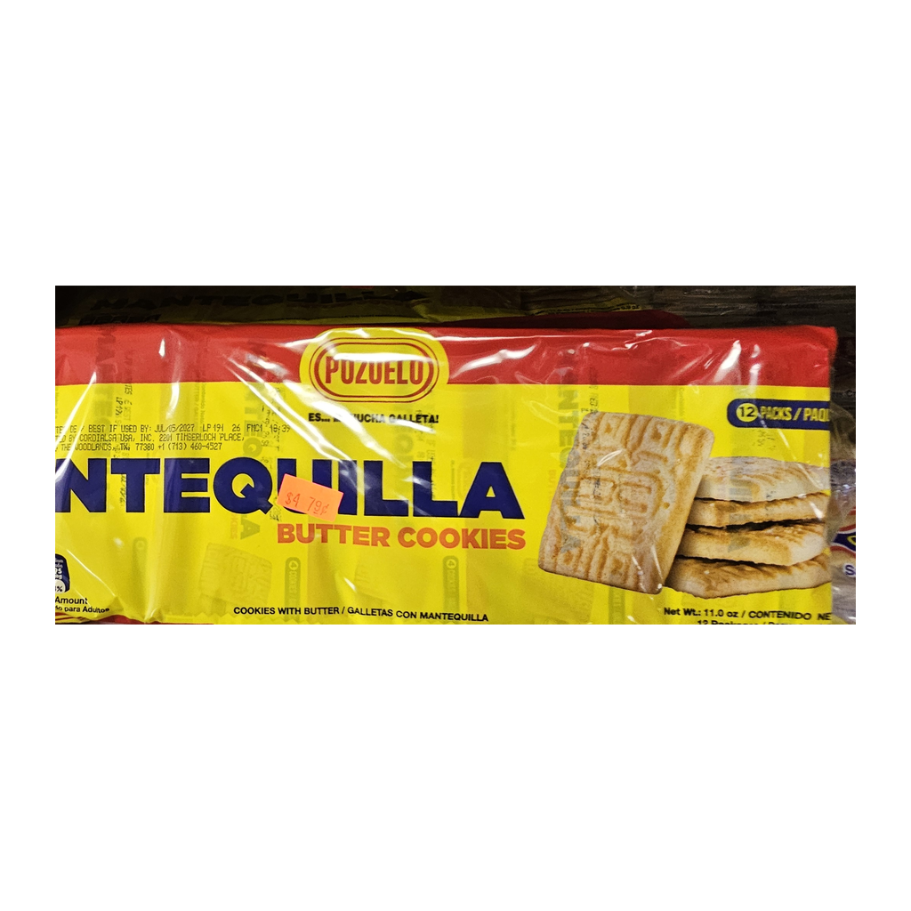 Pozuelo Galletas de Mantequilla — 1 paquete (referencia provisional)