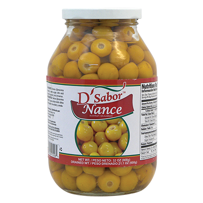 D’Sabor nance en almíbar — 32 oz