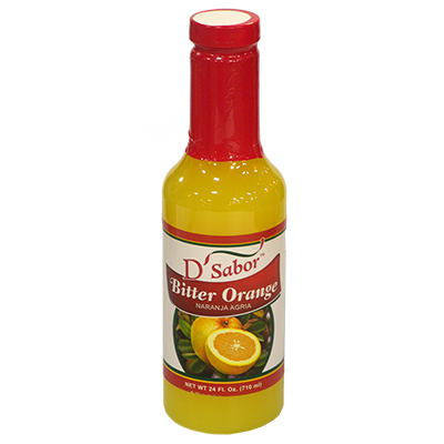 D’Sabor naranja agria — 24 fl oz