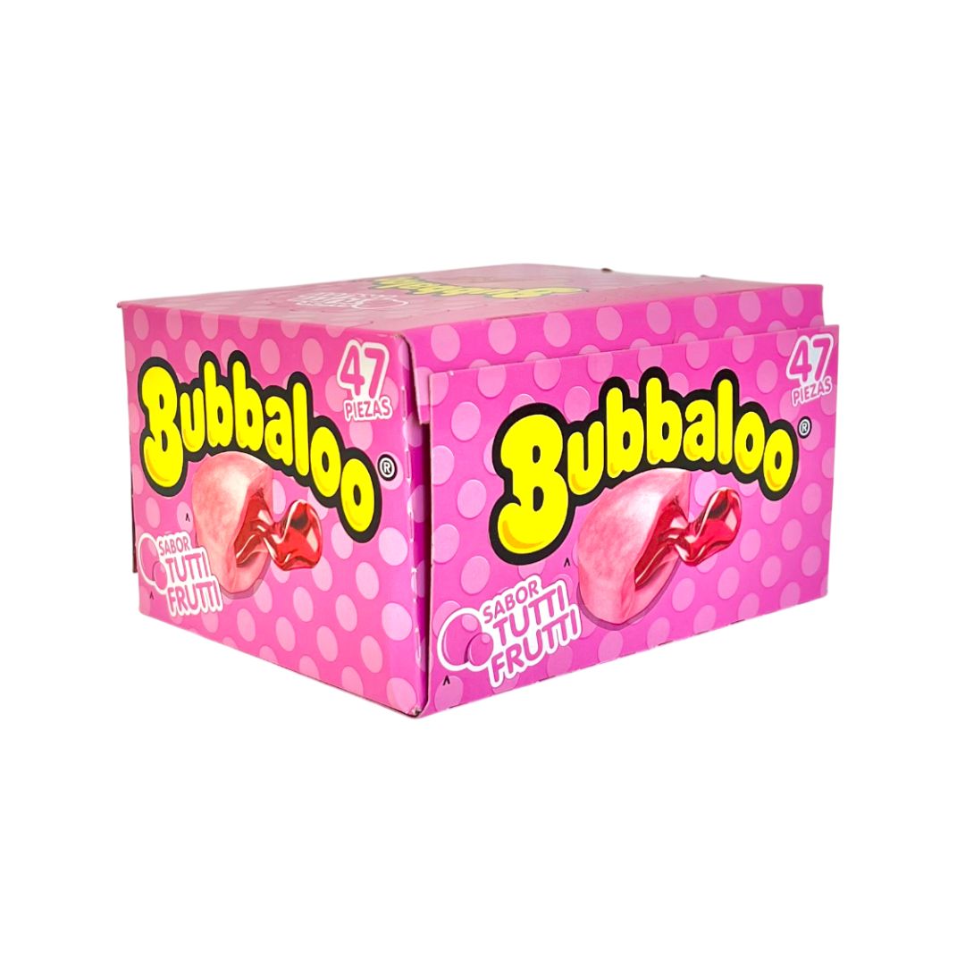 Bubbaloo chicle tutti frutti — 47 piezas