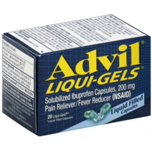 Advil Liqui-Gels Pain Reliever 200mg
