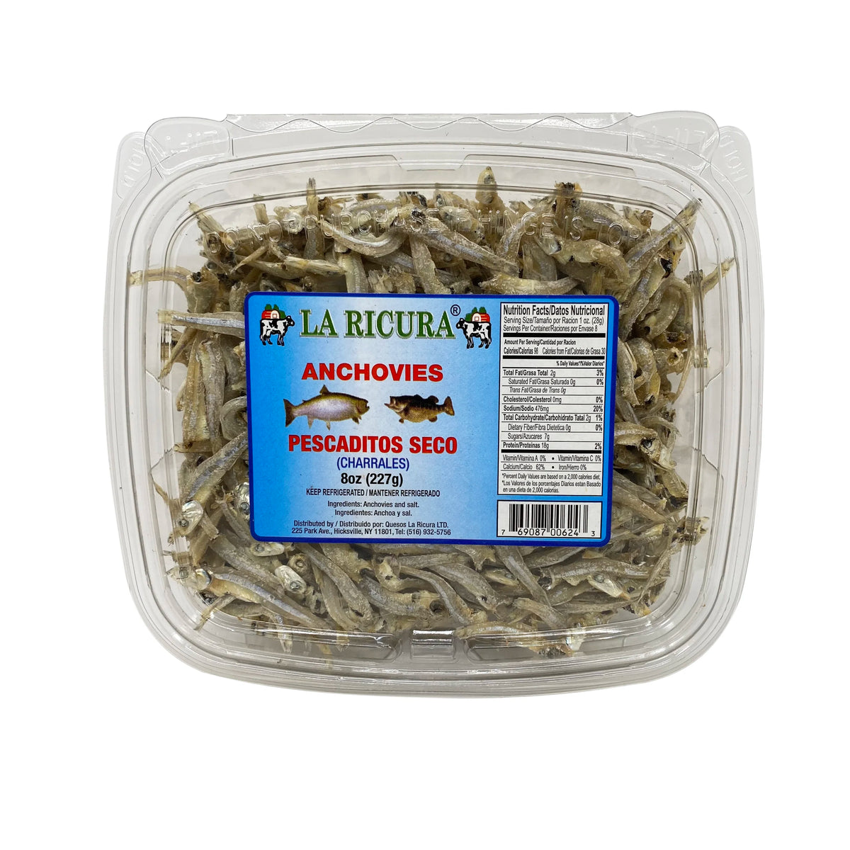 La Ricura pescaditos secos — 8 oz