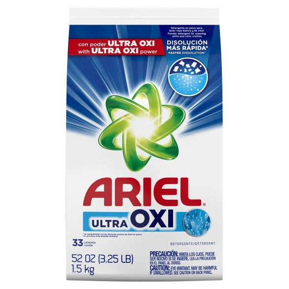 Ariel Ultra Oxi detergente en polvo — 1.5 kg