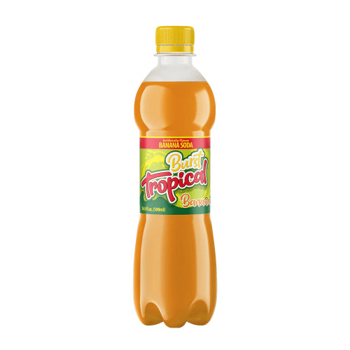Burst Tropical Banana Soda (16.9oz) 500ml