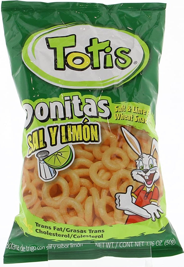 Totis Donitas sal y limón — 22 g