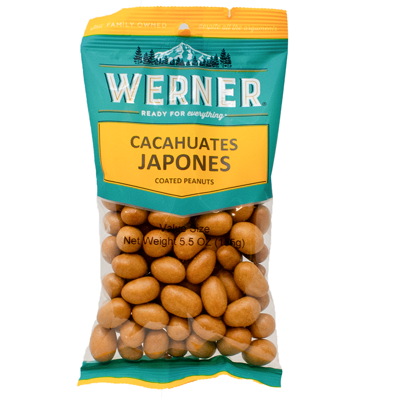Werner cacahuates japoneses — 5.5 oz