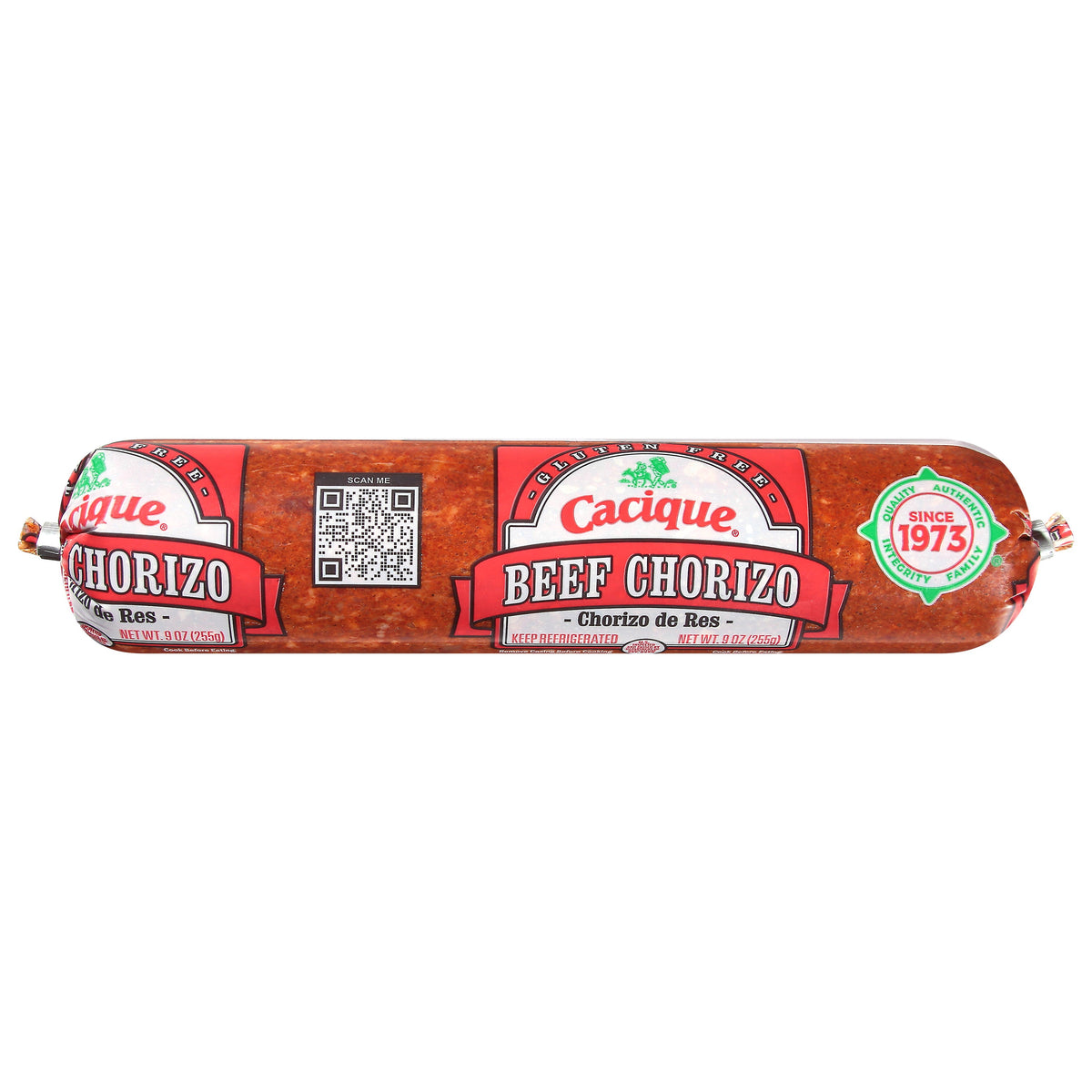 Cacique Gluten Free Beef Chorizo 9 oz