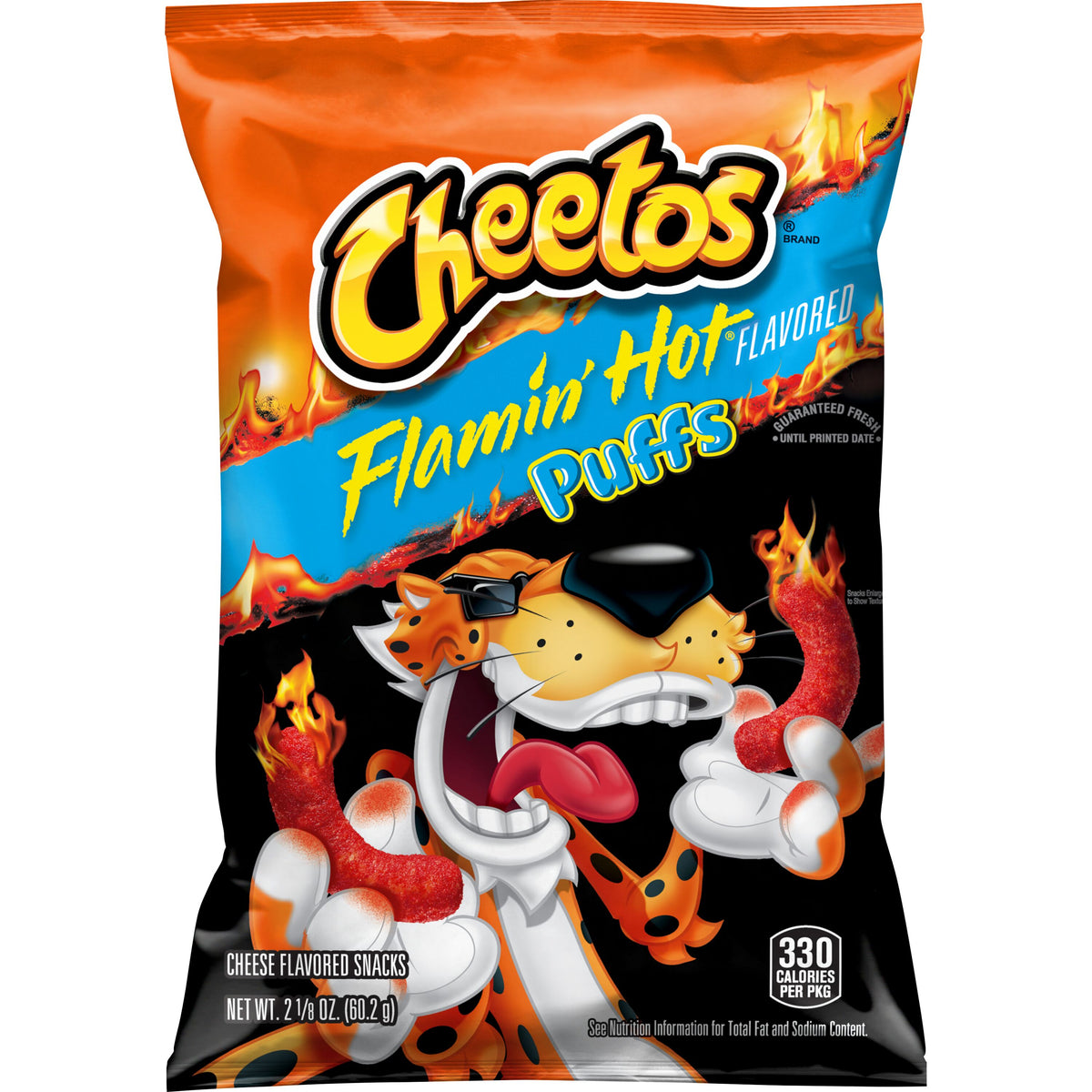 Cheetos Puffs Flamin’ Hot — 60.2 g