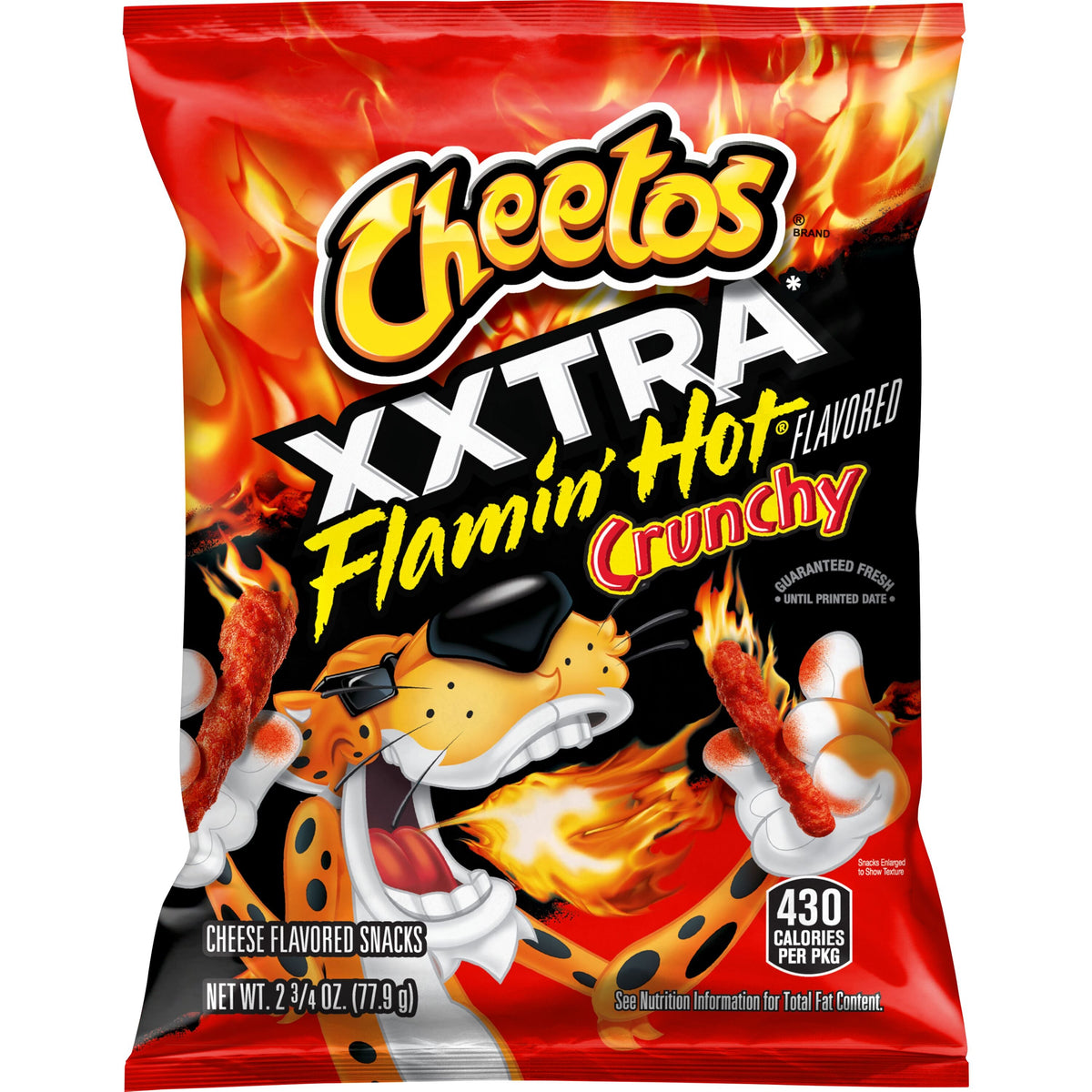 Cheetos XXTRA Flamin’ Hot Crunchy — 2.75 oz