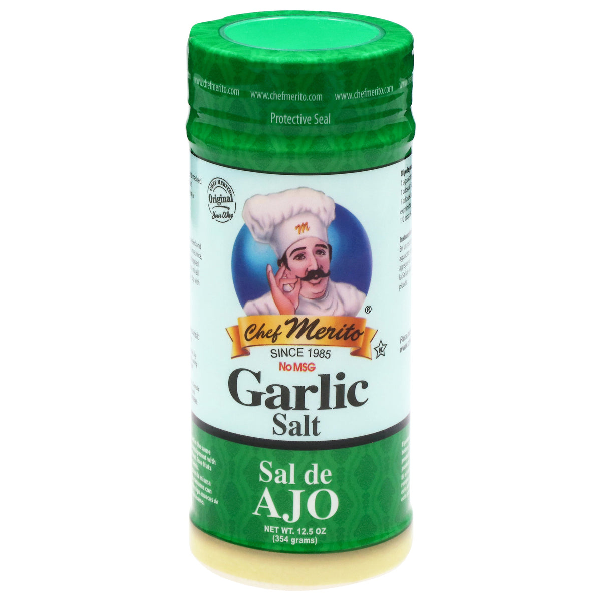 Chef Merito Sal de ajo — 12.5 oz