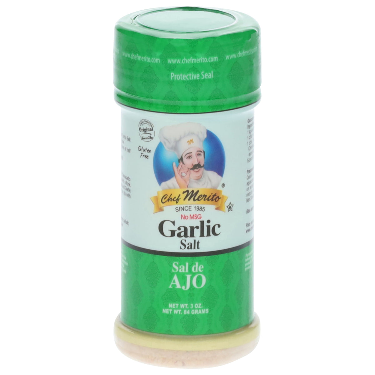 Chef Merito Sal de ajo — 3 oz