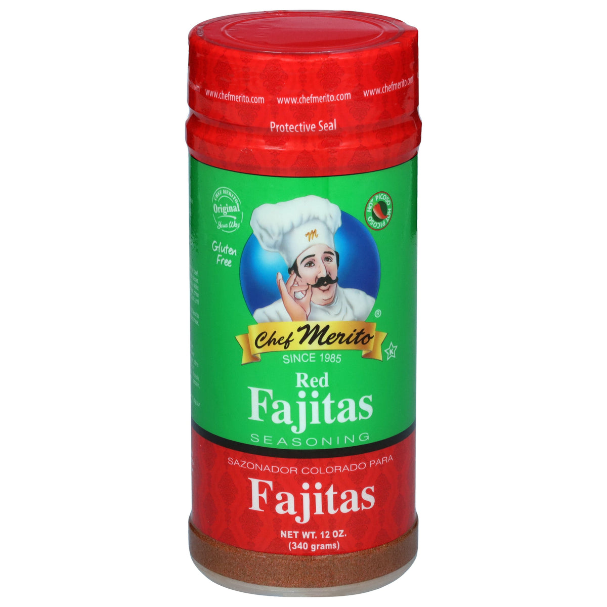 Chef Merito Red Fajitas Sazonador 12 oz