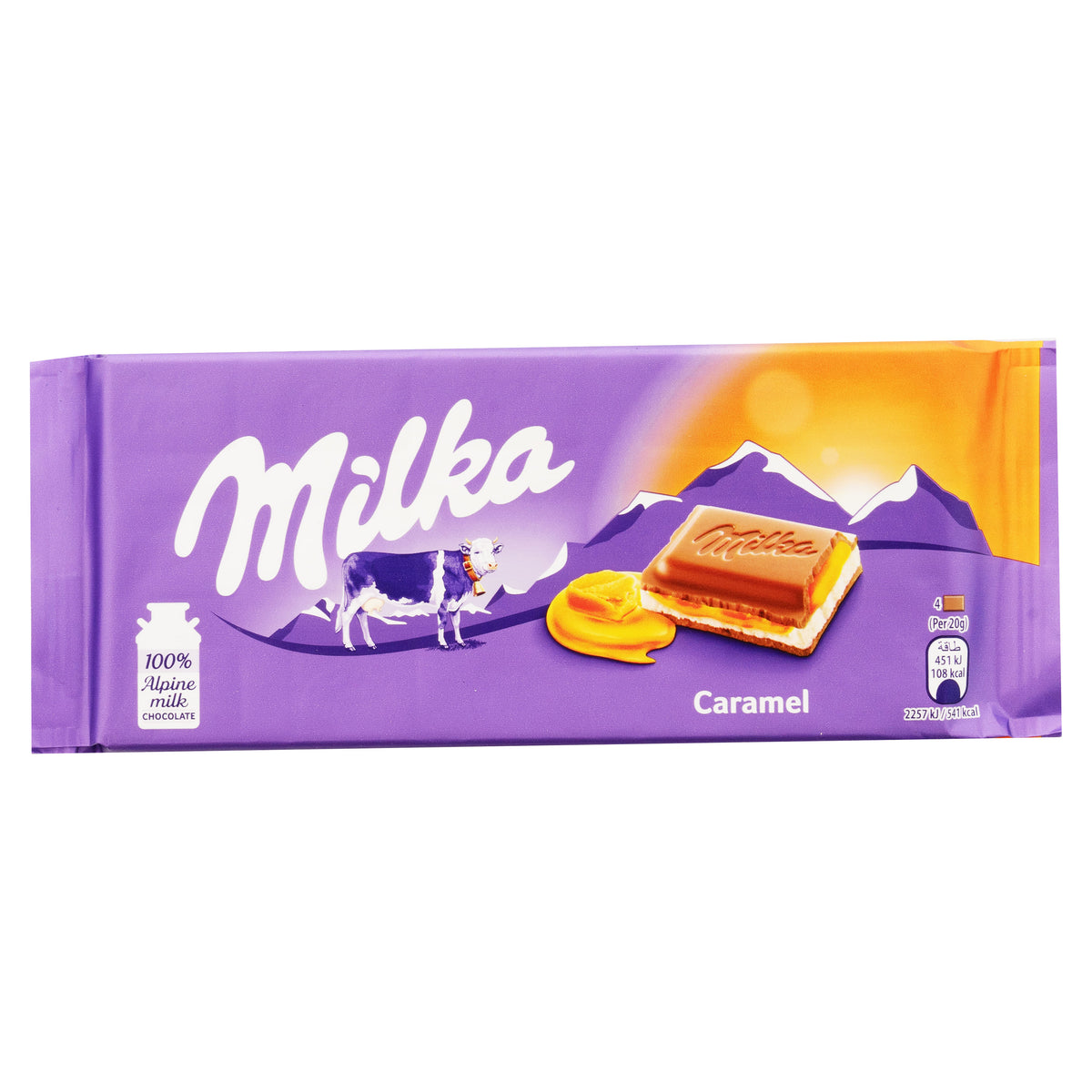 Milka Chocolate Caramel — 100 g