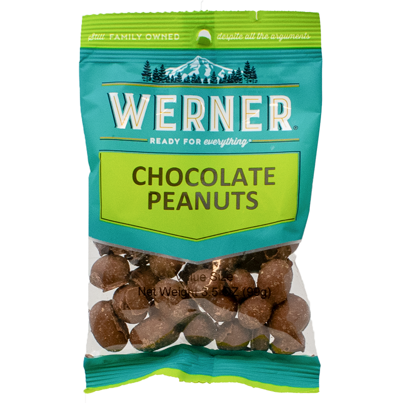 Werner cacahuates con chocolate — 3.5 oz