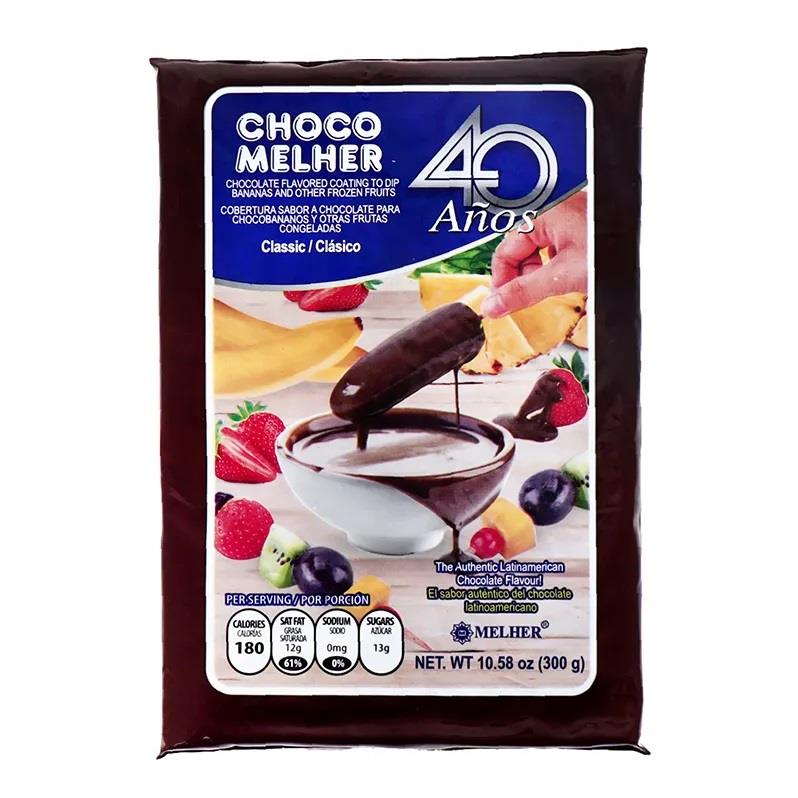 Chocomelher Chocolate 300gm — Empaque mostrado en la fotografía