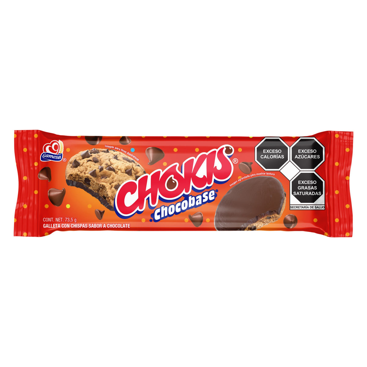 Gamesa Chokis Chocobase — 84 g