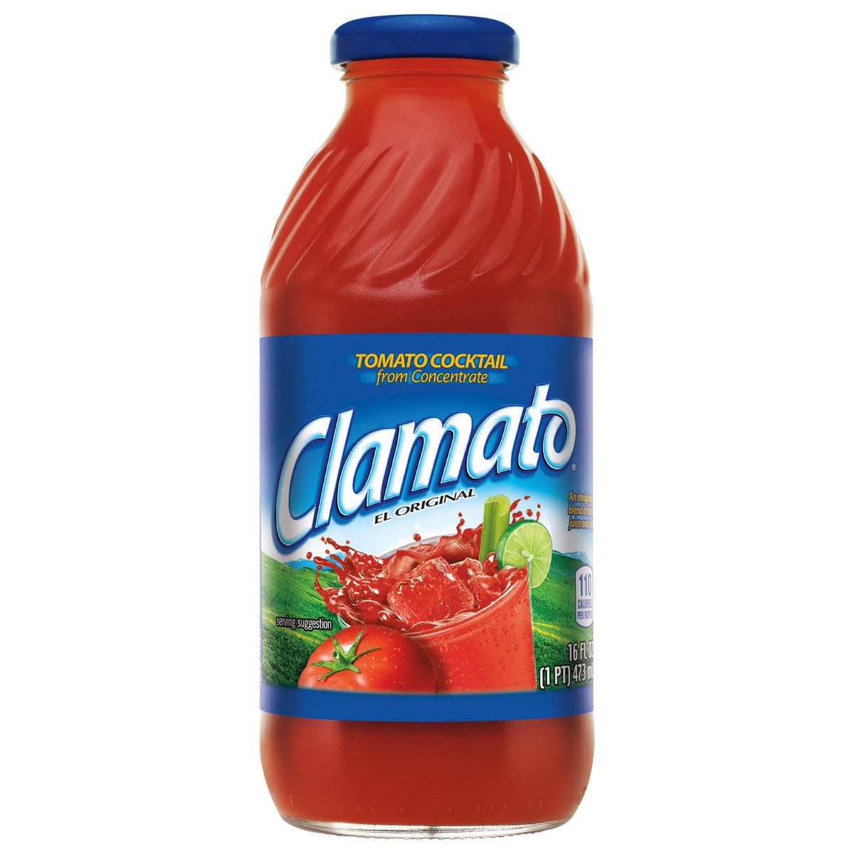 Clamato Cóctel de tomate Original — 16 fl oz