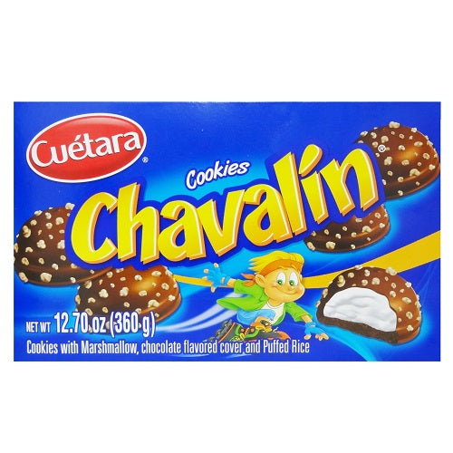 Cuétara Chavalín galletas de chocolate y malvavisco — 360 g