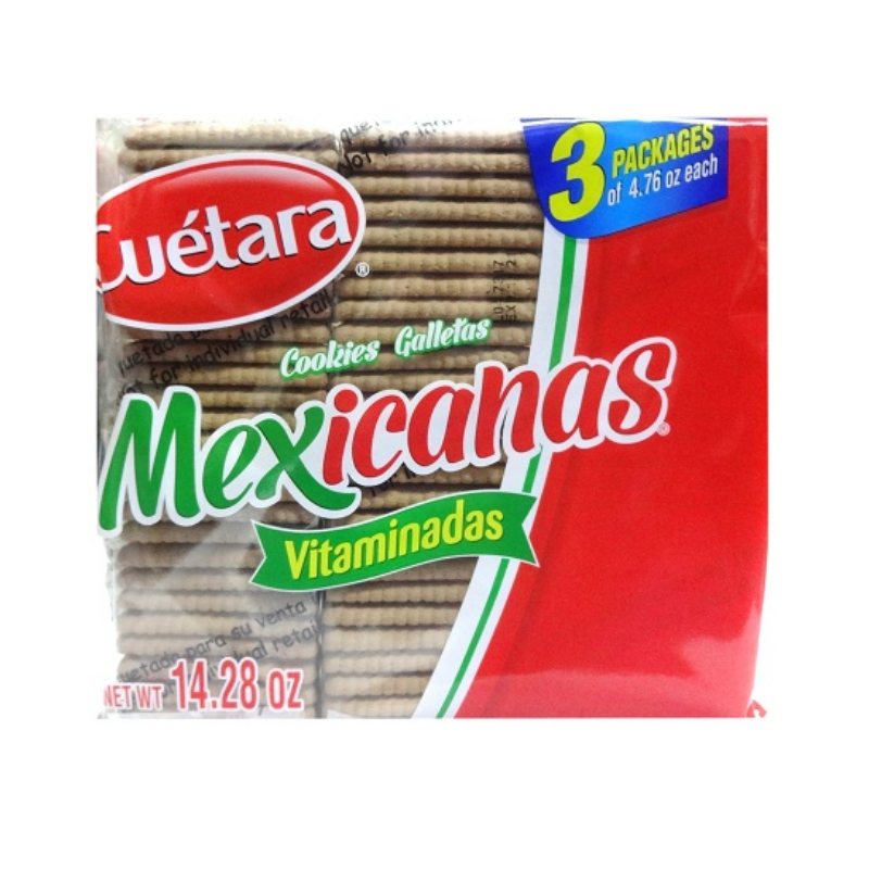 Cuétara Mexicanas Vitaminadas galletas — 14.28 oz
