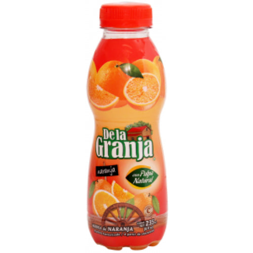De la Granja Orange Flavor 8oz — Empaque mostrado en la fotografía