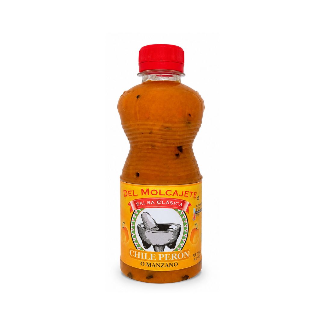 Del Molcajete salsa clásica chile perón — 9.17 oz