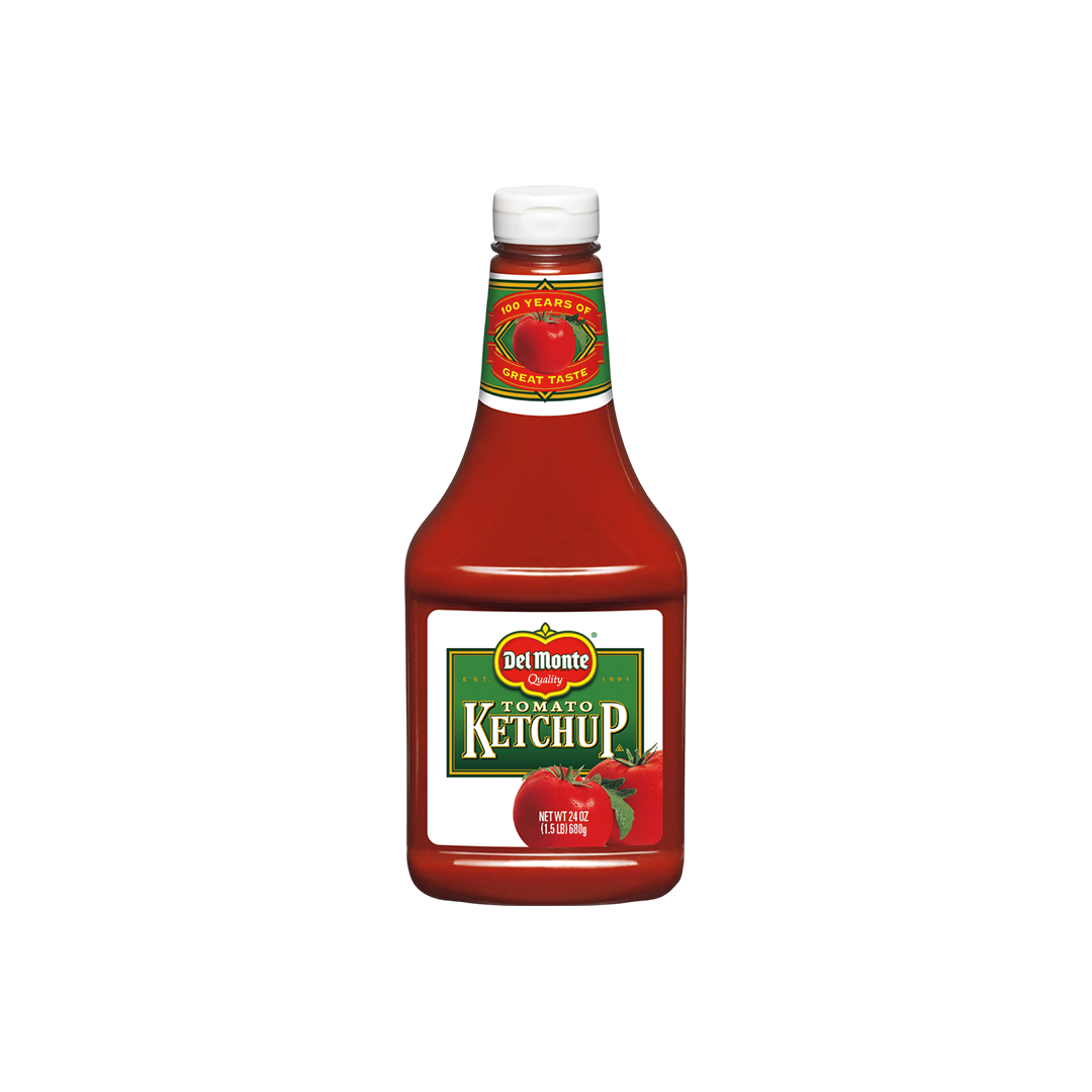 Del Monte ketchup de tomate — 24 oz