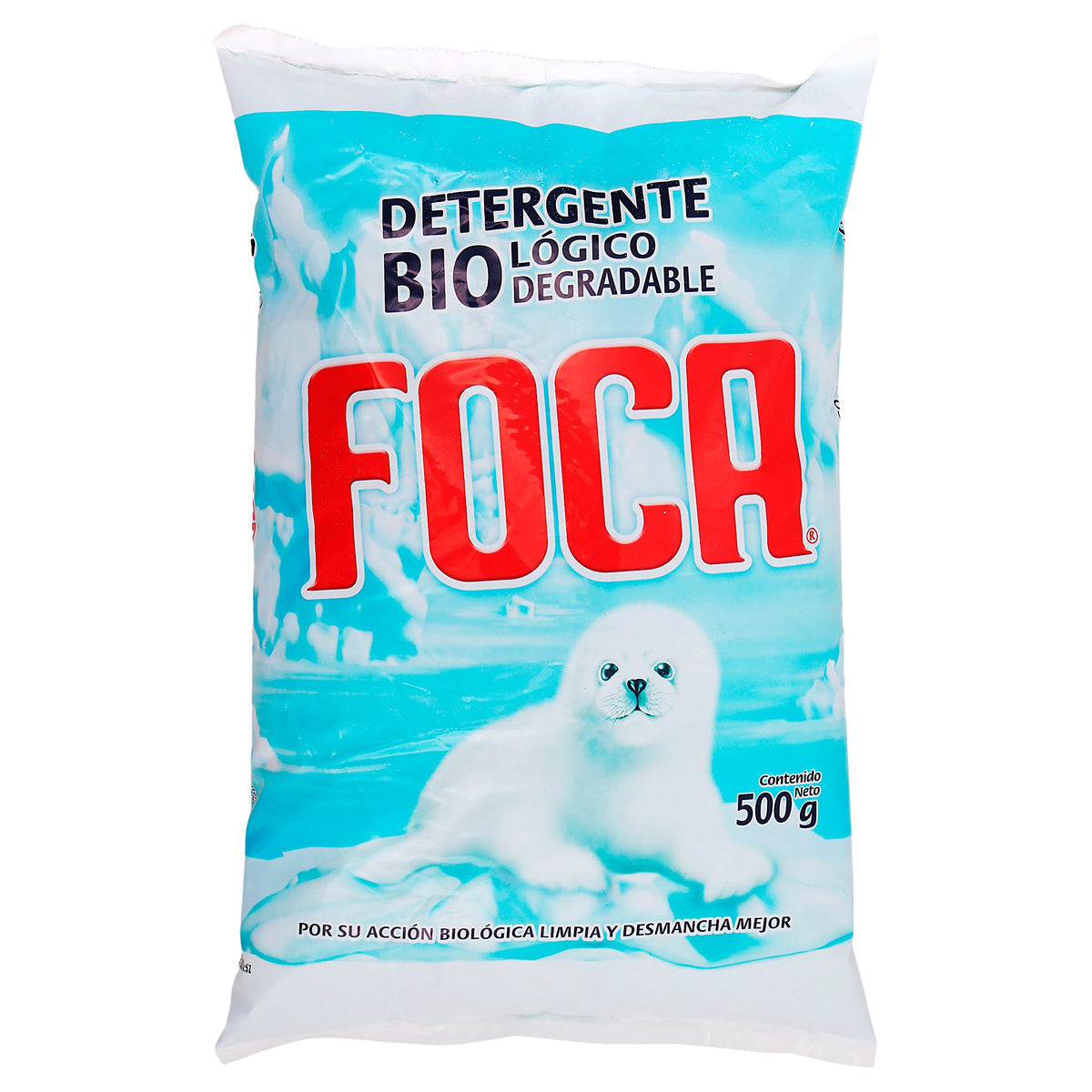 Foca detergente en polvo — 500 g