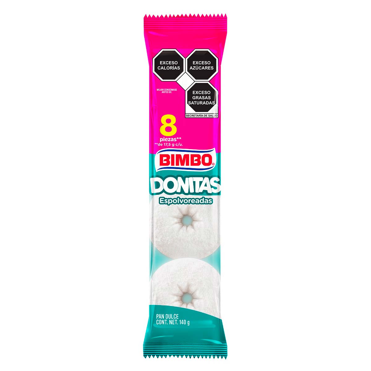 Bimbo Donitas Espolvoreadas — 140 g