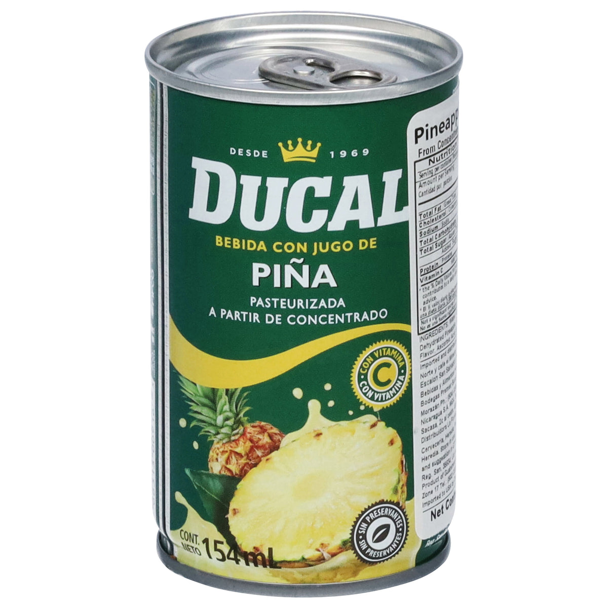Ducal Piña Jugo Bebida 5.20 fl oz