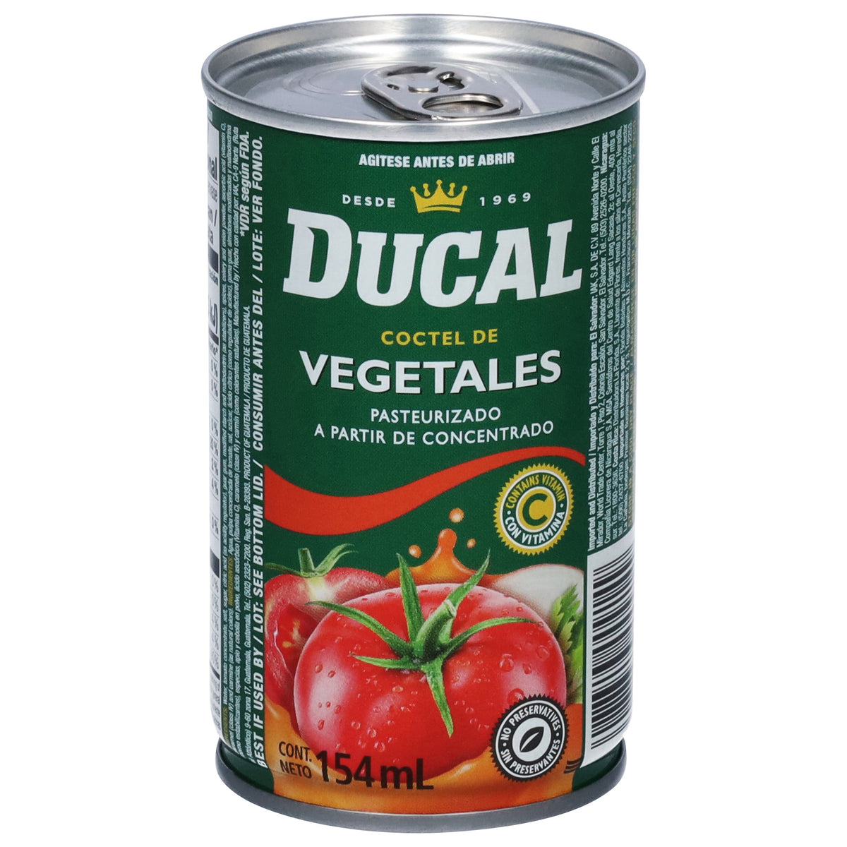 Ducal Vegetable Jugo Cocktail 5.2 fl oz