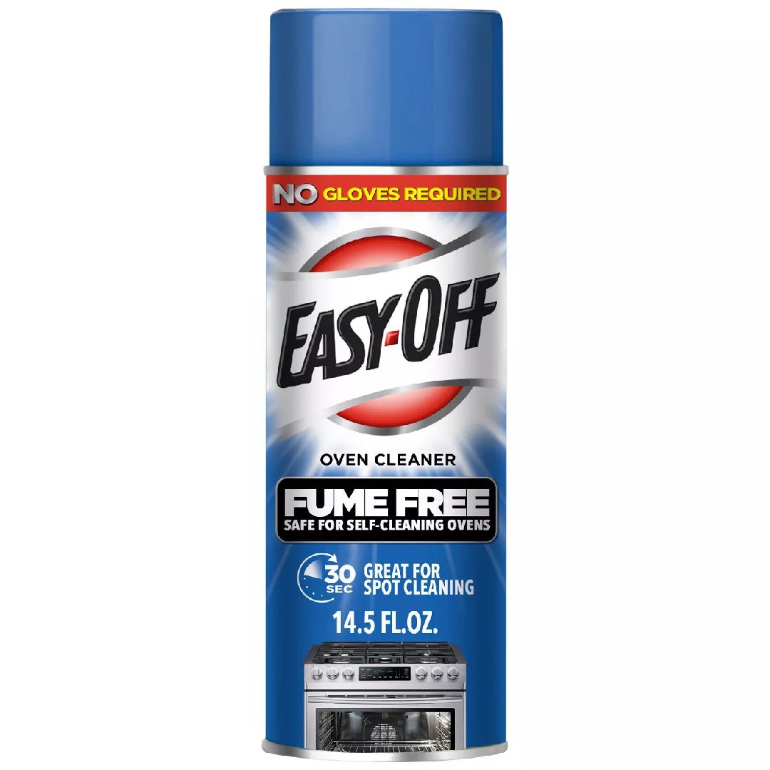 EASY OFF SPRAY FUME FREE OVEN CLEANER — Empaque mostrado en la fotografía