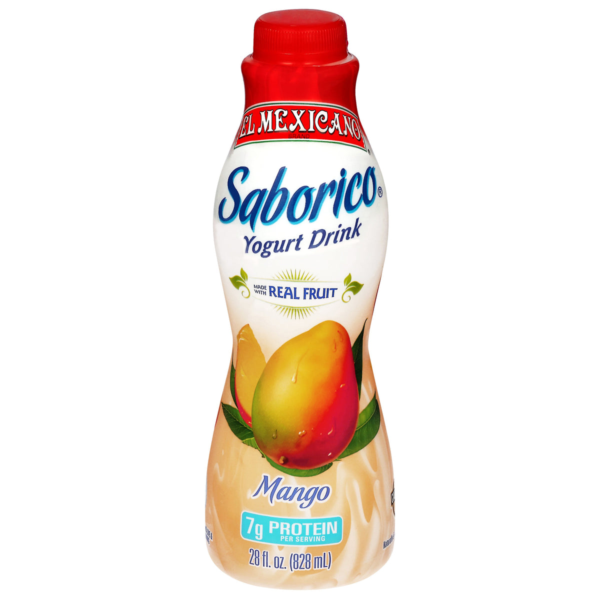 El Mexicano Saborico Mango Yogur bebible 28 fl oz