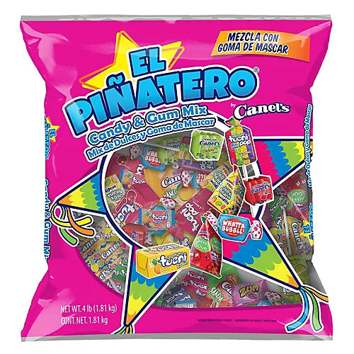 El Pinatero Mix Bag Candy & Gum Mix 4lb