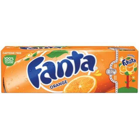 Fanta Orange Fridge Pack — 12 latas de 12 fl oz