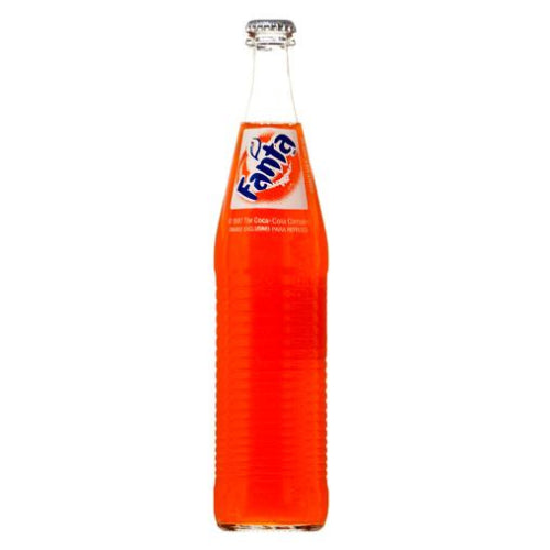 Fanta Refresco de naranja en botella de vidrio — 500 ml