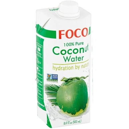 Foco Coconut Water — 16.9 Oz