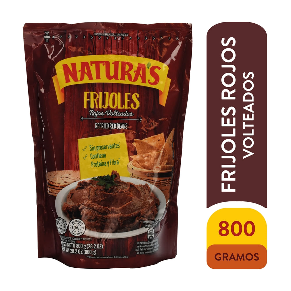 Natura’s Frijoles Rojos Volteados — 800 g (28.2 oz)